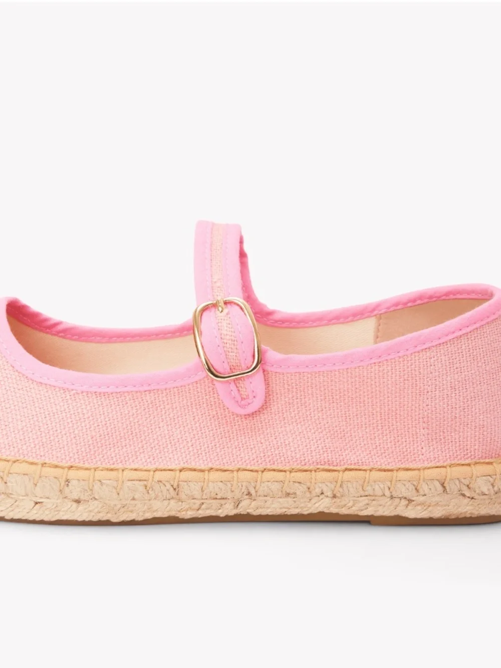 SOLUDOS - NWT - Mary Jane Espadrille | Organic Cotton | Dusty Rose Pink 7 - 7.5